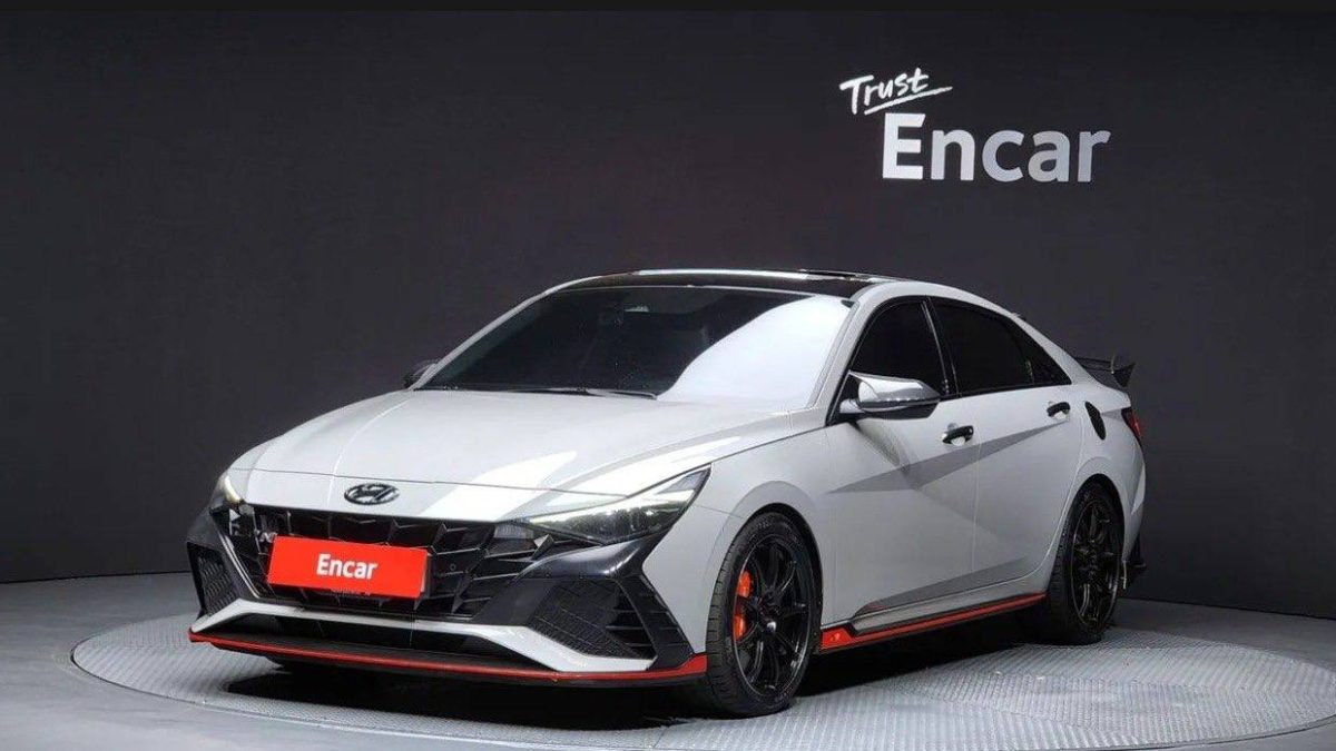 Hyundai Avante N Line 2022 из Кореи - фото автомобиля из карточки компании