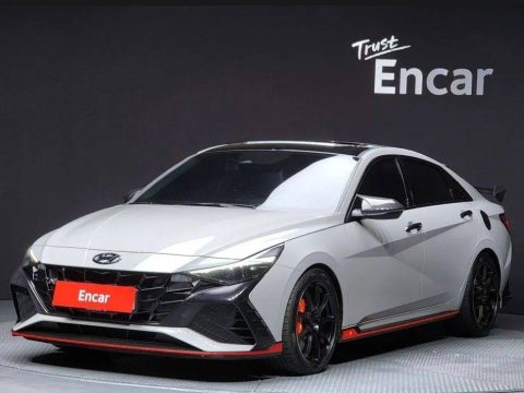 Hyundai Avante N Line 2022 из Кореи - фото автомобиля из карточки компании