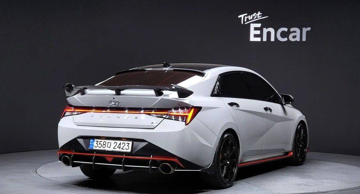 Hyundai Avante N Line, 2022 г.