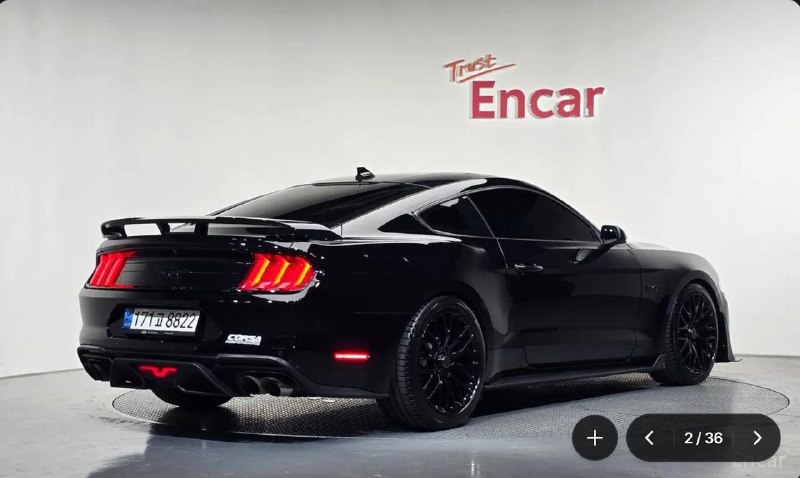 Ford Mustang GT, 2022 г.