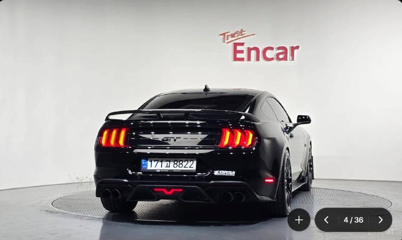 Ford Mustang GT, 2022 г.